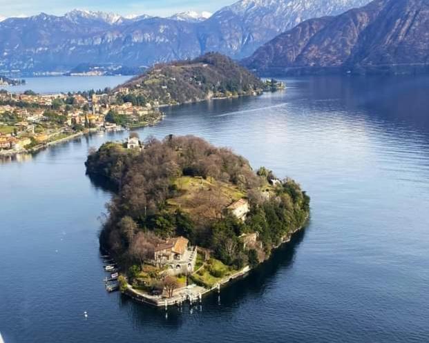 Casa Intignano - Camera Con Bagno E Portico Vista Lago เตรเมสโซ ภายนอก รูปภาพ