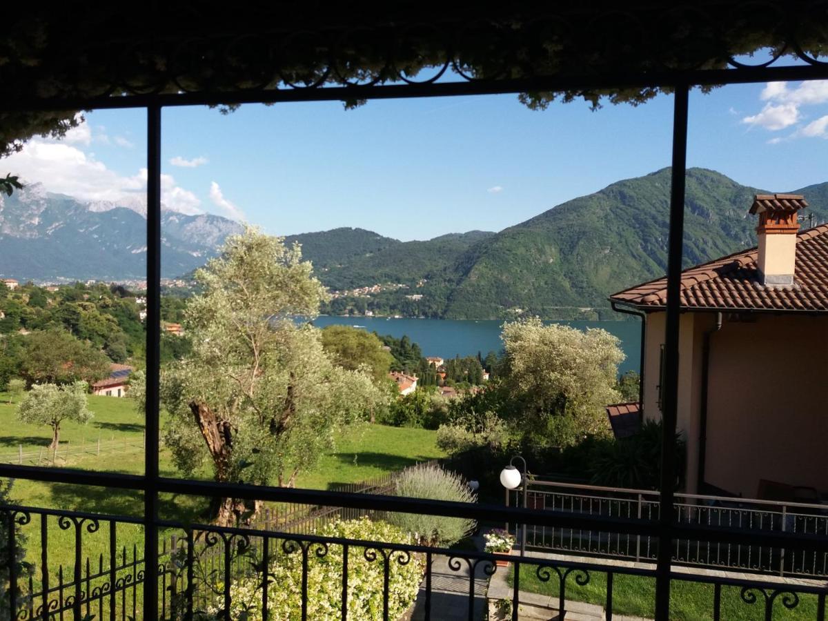 Casa Intignano - Camera Con Bagno E Portico Vista Lago เตรเมสโซ ภายนอก รูปภาพ